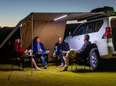 Палатка для рыбалки 澳洲arb 天幕 车边帐侧边帐车顶行李架遮阳帘led灯铝合金防晒防水