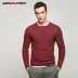 JackJones Jack Jones Hoa dệt bông nam áo len S | 217125501 áo nam đẹp Hàng dệt kim