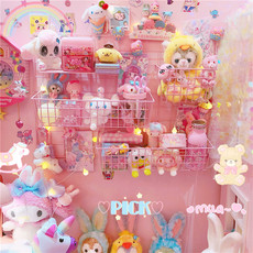 Настенные фотокартины Розовый сетки фото стены