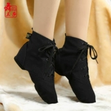 Сапоги, тканевые современные туфли подходит для мужчин и женщин, танцующая высокая спортивная обувь, мягкая подошва