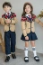 Quần áo mẫu giáo mùa xuân và mùa thu và áo len cotton ba mảnh - Đồng phục trường học / tùy chỉnh thực hiện