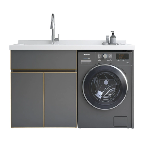 Космический алюминиевый балконный шкаф для стирки комбинации на заказ на роликовые пруд