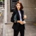Bộ đồ vest nữ chuyên nghiệp Bộ đồ vest nữ 2018 mới quần áo nữ Business Suit