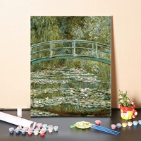 738 водяной лилии мост