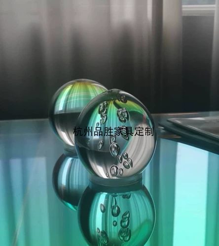 Круглый акриловый натуральный глянцевый прозрачный светильник, сделано на заказ