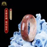 Коралловая натуральная природная руда, защитный амулет, пряжка, браслет из бусин