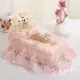 Коробка с розовым полотенцем с двойным медведем