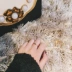 Châu Âu và Hoa Kỳ đơn giản cá tính nhẫn nữ mẫu titan thép mạ vàng hồng không phai ngón trỏ nhẫn nhỏ ngón tay phụ kiện nhẫn đuôi