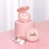 Đặt trước Eglips × Barbie Barbie Joint Blur Powder Pact Peach Setting Powder - Bột nén