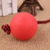 Pet dog toy cao su cắn rắn bouncy bóng với dây bouncy bóng dog cat đào tạo vui vẻ đồ chơi 	đồ chơi cho mèo giá rẻ Mèo / Chó Đồ chơi