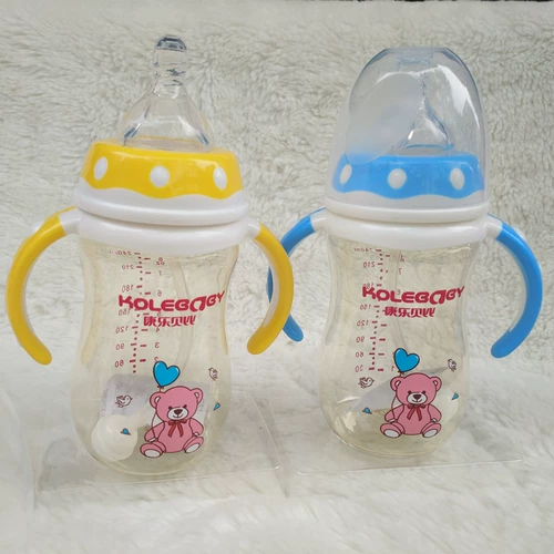 Антиколиковая детская бутылочка для кормления, трубочка, моющее средство для бутылочек, широкое горлышко