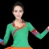 Mùa xuân và mùa thu Áo dài múa Tây Tạng Trang phục múa vuông Trang phục tay áo - Khiêu vũ / Thể dục nhịp điệu / Thể dục dụng cụ