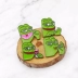 Châu Âu và Mỹ lập dị trâm nhỏ ếch Pepe biểu cảm thời trang phù hiệu túi đơn giản với phụ kiện pin cô gái - Trâm cài huy hiệu Trâm cài