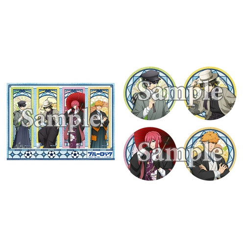 [Модель игры Bear] Blue Trubs Blue Lock Dazheng Romantic 75 -мм барной карты закладка в окружающую среду