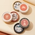 Spot British Museum X HelloKitty X Orange Flower Adventure Ai Cập Phấn má hồng nổi Pearlescent Matte Fine Flash - Blush / Cochineal Blush / Cochineal