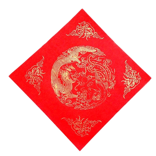 Толстый Wannian Hongfu Fighting Bighting Paper Paper Paper Couplet Couple Couple Paper Fushou Fruda Red Paper