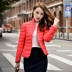2018 mới của Hàn Quốc phiên bản của ánh sáng xuống áo khoác phụ nữ đoạn ngắn hoang dã phần mỏng thời trang Slim chống mùa giải phóng mặt bằng đặc biệt áo