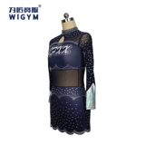 Новый цветочный бал La La La Gallery Clothing Themble Blue Blue Jazz School School Service Service Competition Школьная команда мужчин и девушек