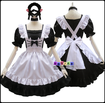 taobao agent White clothing, cute dress, cosplay