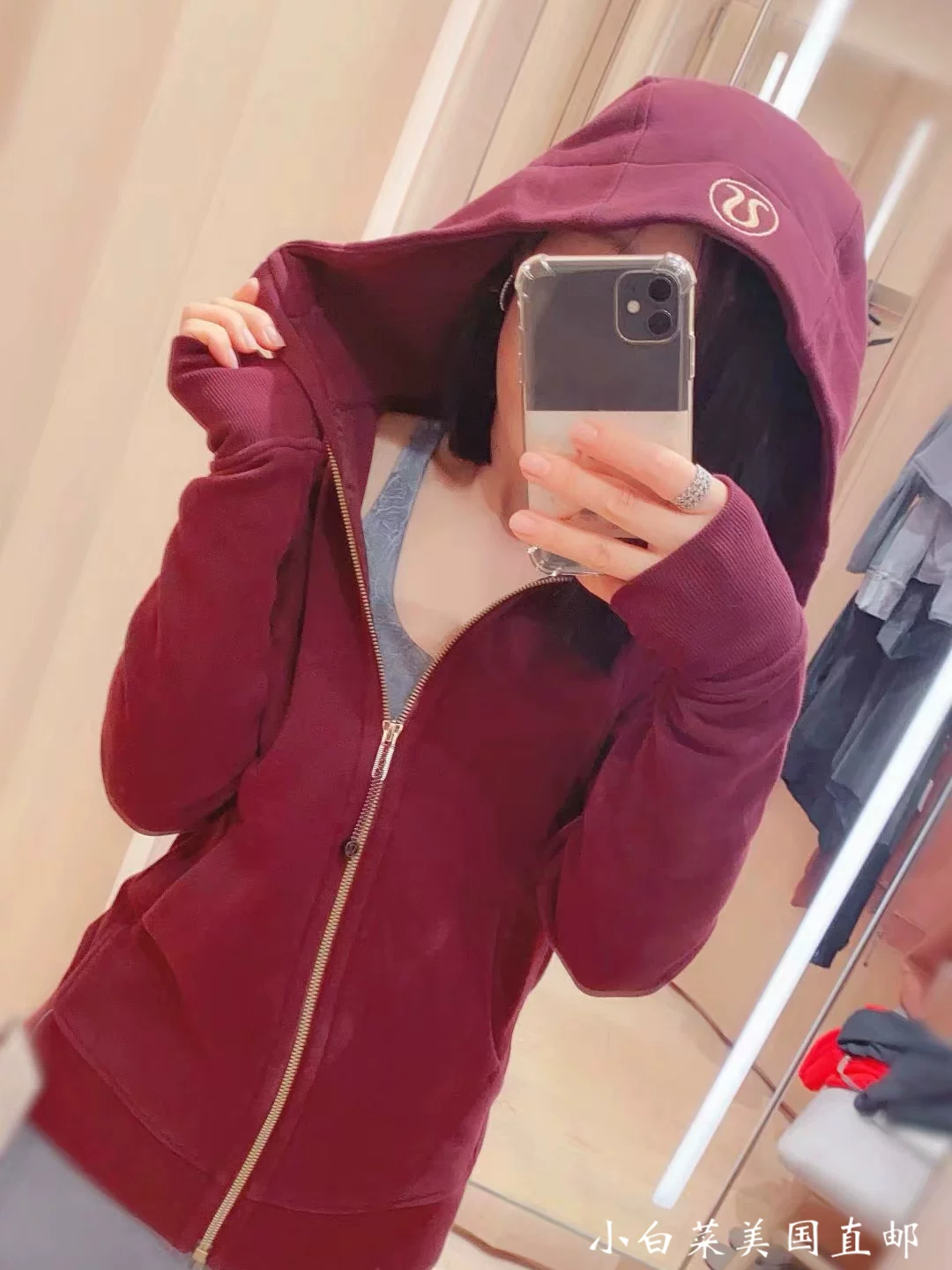 Худи Lululemon Scuba Full Zip, облегающий йога-жакет с полной молнией и капюшоном