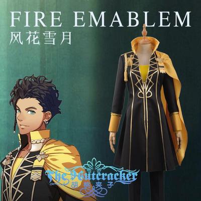taobao agent Walnut clip cos flame coat of flames, wind flowers, snow month Claude Clauder Cosplay