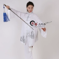 1901 Yunshui Qingjianlong Оригинальный дизайн индивидуально индивидуальный дизайн Тайджи обслуживание мужчин и женских общих моделей с высокой высокой вышивкой