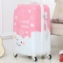 Hộp đựng hành lý xe đẩy nữ nhỏ tươi 22 inch hộp du lịch Phiên bản Hàn Quốc của sinh viên đại học phổ quát 26 inch nam triều vali vải Va li