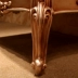 Bàn điện thoại tân cổ điển châu Âu Bàn phòng khách bằng vàng sâm panh chạm khắc phù hợp với đồ nội thất Góc hai lớp - Bàn trà