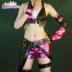 LOL Liên Minh Huyền Thoại cos Jinx lụa da ban đầu chạy trốn loli cosplay game anime trang phục nữ