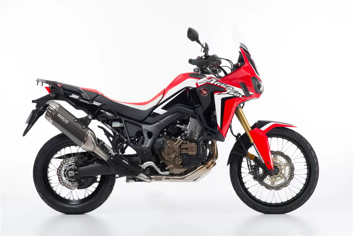 Голландский BOS Desert Fox CS выхлоп подходит для Honda Africa Twin CRF1000L