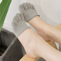 Серый набор носков с полным пальцем