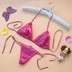 Free Post Bikini Thong Sexy Cám dỗ Đồ lót nữ Đồ lót dễ thương Ren dễ thương shop thời trang nữ Bộ đồ lót