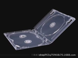 Поставка 14 % прозрачная и высокая качественная 3 кусочки DVD -коробка Discs упаковочная коробка DVD Три -Кузов 3 -Диск панель