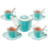 Ароматизированный чай, чайный сервиз, мундштук, кофейный послеобеденный чай, комплект, европейский стиль