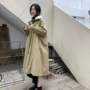 Quần áo cotton nữ 2018 mới Dongdaemun qua áo khoác cotton dài đến đầu gối áo khoác mùa đông là áo khoác nữ mỏng - Bông áo phao dáng dài đẹp