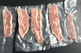Джинсовая кость Angus 500 г утонченных 3-5 кусочков стейка снежного светика 1,3 см черного ангуса