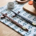 Nhà Kawashima Bộ đồ ăn kiểu Nhật Bản ghi nhật ký bộ đũa gỗ năm màu - Đồ ăn tối Đồ ăn tối