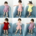 Váy bé gái mùa hè 1-2-3 tuổi Trẻ em bé mặc trẻ em Hàn Quốc phiên bản váy cotton 4 bé gái công chúa mùa hè thủy triều - Váy