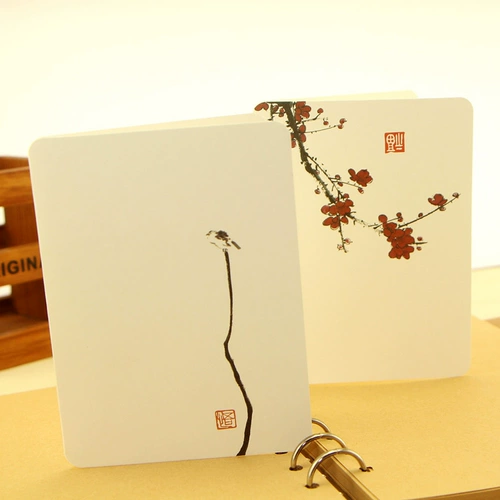 Китайская открытка, ретро этнические карточки, ностальгия, этнический стиль