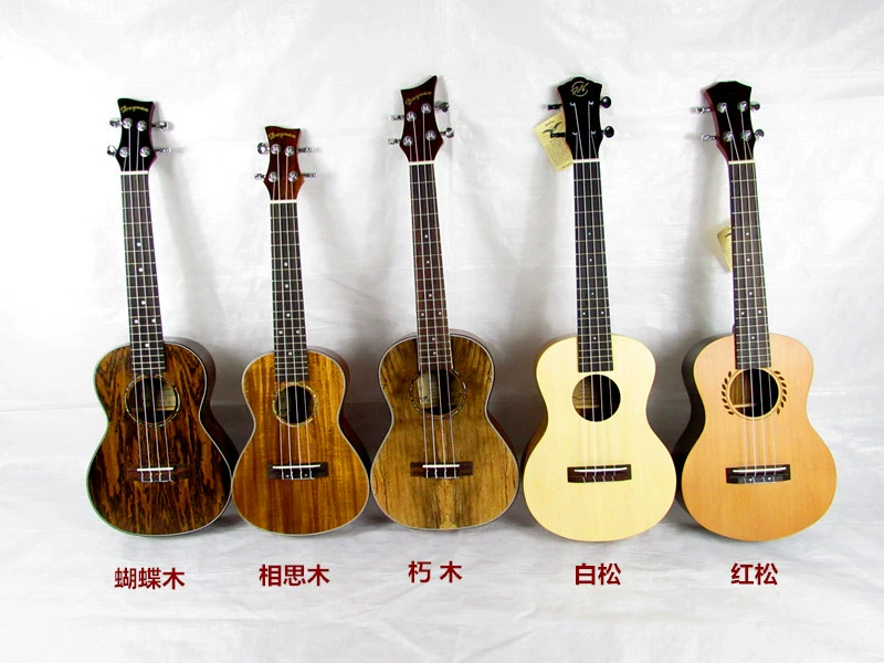 Wave nhạc cụ nóng bán khuyến nghị ukulele guitar nhỏ bản đồ nhiều loại đàn guitar nhỏ bốn dây uklele - Nhạc cụ phương Tây