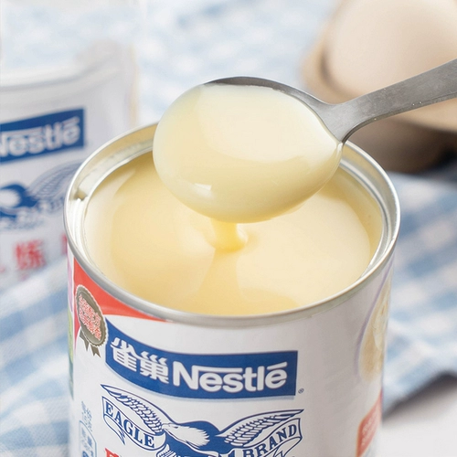 Теплый -норму выпечка nestlé eagle 唛 Рафинирование молока конденсированное молоко Оригинальные 350 г банки консервированного хлебного яичного пирога