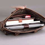 Кожаный ноутбук, рюкзак, сумка на одно плечо, коллекция 2023, бизнес-версия, из натуральной кожи
