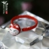 Tanabata chính hãng Dole Hall Lucky Cat Ring Trang sức cô gái dễ thương Năm nay vòng dây đỏ