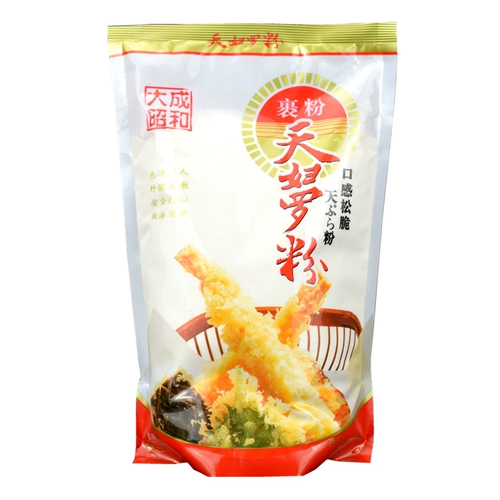 Dacheng Showa Tempura Powder/Обертывание японской жарки темпуры (700 г) Отец Робин Цато Цубакура Креветки