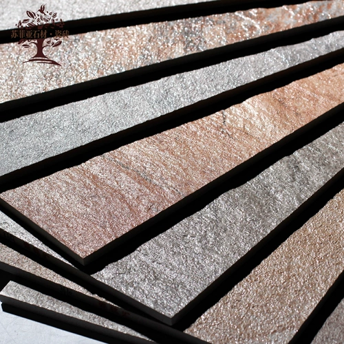 Имитация песчаника культура камня фарфоровые кирпичи имитация кирпичная садовая стена, дверь, изображение настенная вилла здание наружная стена плитка