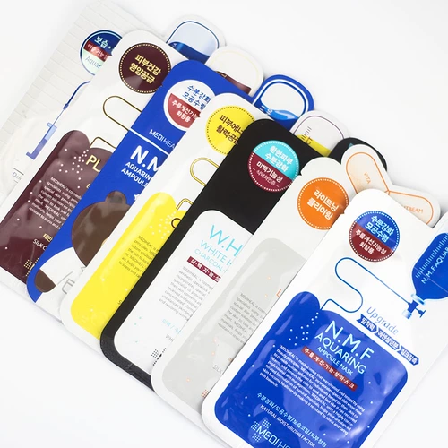 Корейская подлинная клиника NMF инъекционное водохранилище маска коллагеновый соус -соус витамин черный уголь