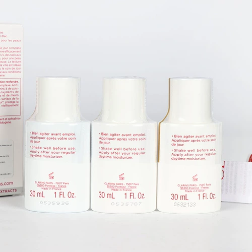 Clarins, прозрачный осветляющий солнцезащитный крем, лосьон, BB крем, SPF50, 30 мл