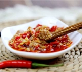 Нюнюань кроличье мясо из нарезанного чили соус из чили Хунан Юнчжоу Специальность Биан Дуджян Юнксин Нежный имбирь, полный 4 бутылок бесплатной доставки