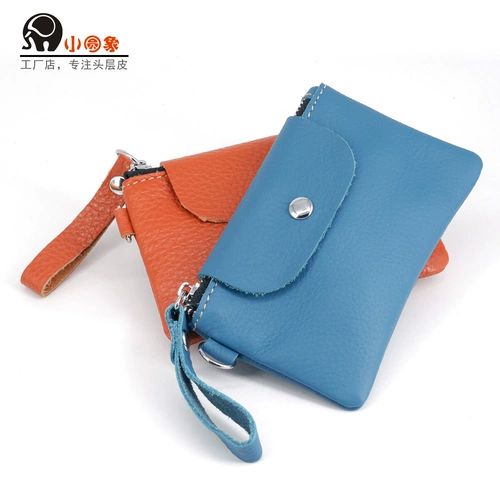 小圆象 Бумажник, сумка через плечо, кожаный картхолдер, кошелек, ключница, аксессуар, помада, воловья кожа