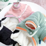 Весна и осенняя собака для домашних животных с четырьмя легкими осенью Тедди Белль Бумея кошка кошка кошка кошка снежная одежда маленькие собаки зимой